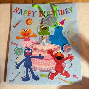 Sesame Street Birthday Gift Bag